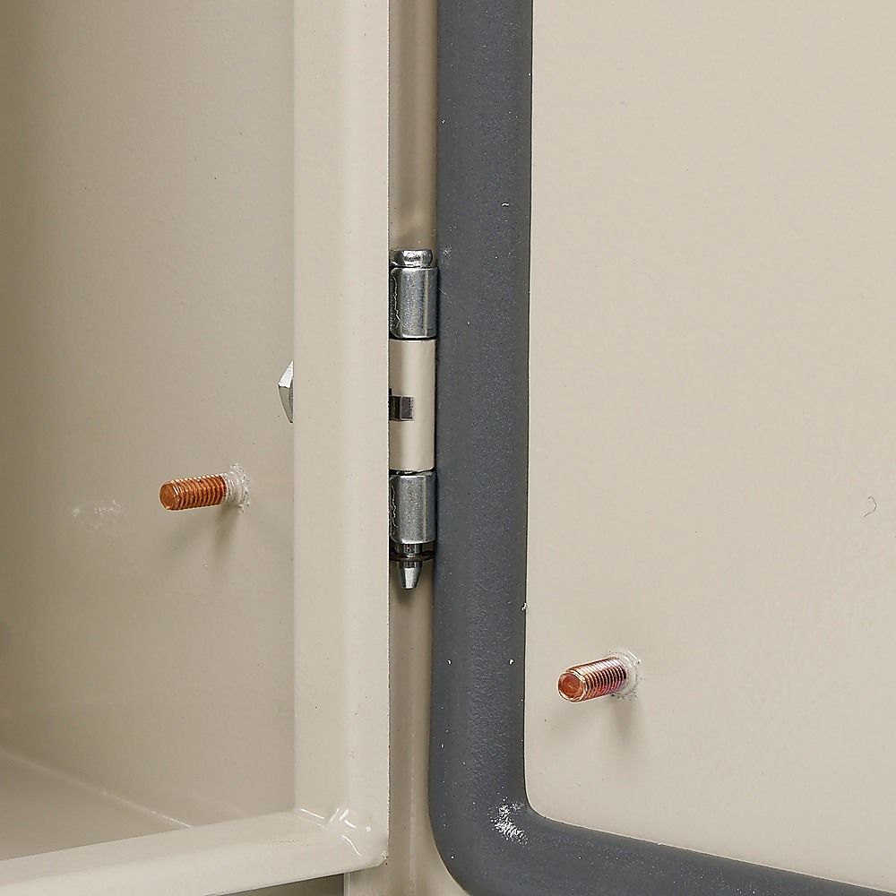 Carbon Steel Electrical Enclosure Box IP65 Wall Mount 400 x 300 x 200 mm Bedworld