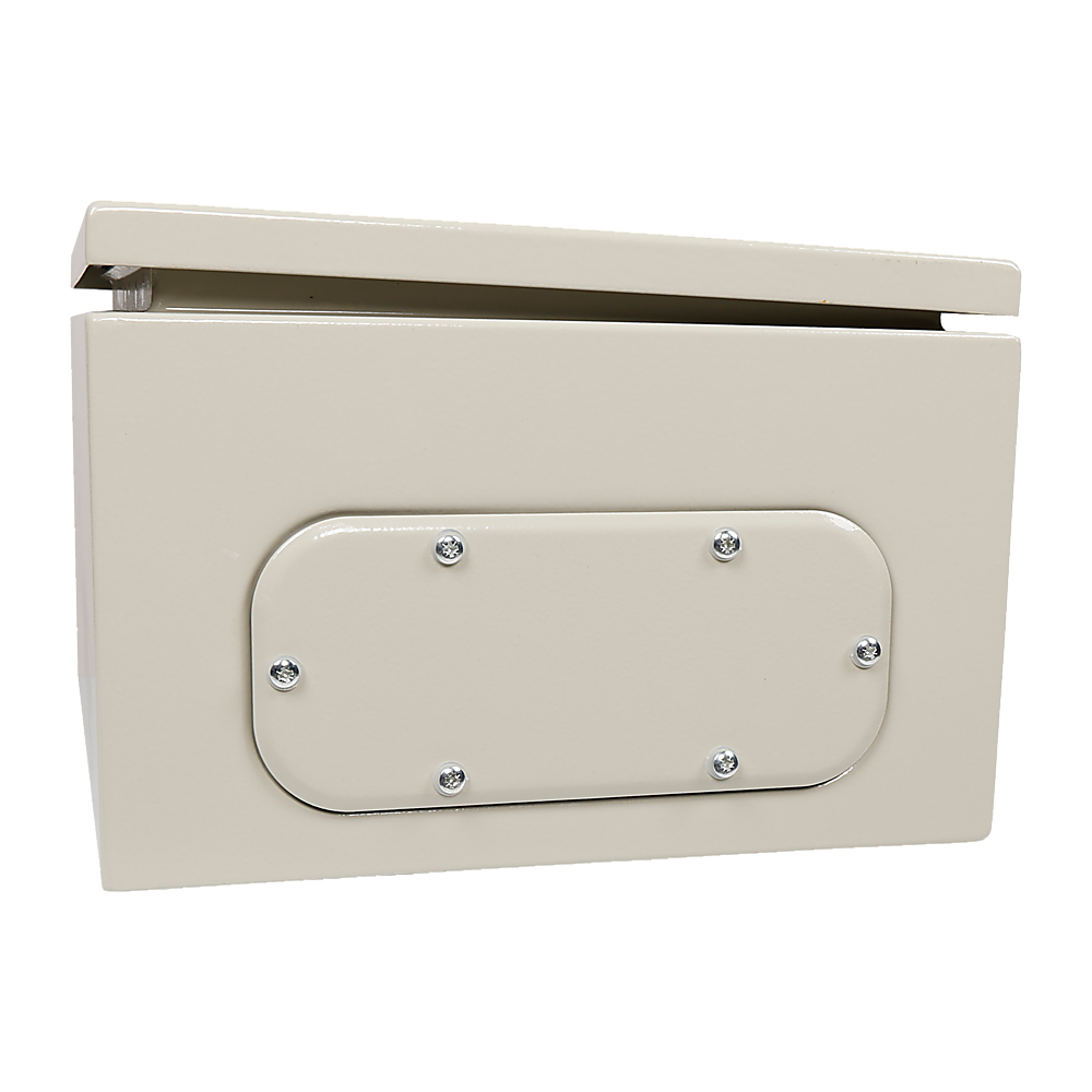 Carbon Steel Electrical Enclosure Box IP65 Wall Mount 400 x 300 x 200 mm Bedworld