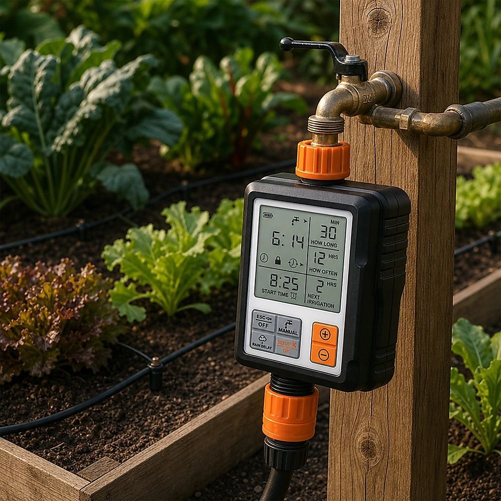 Single Water Timer Irrigation Unit Bedworld