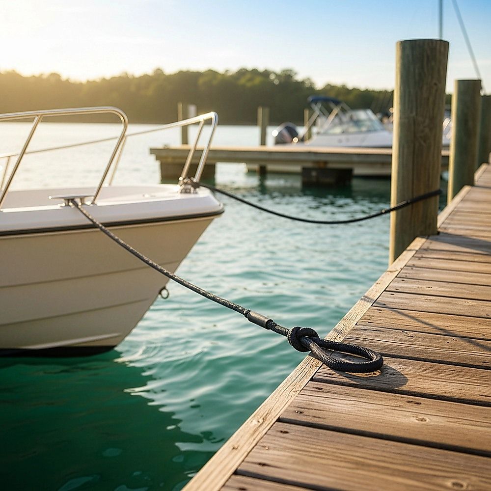 4 Pack Marine Bungee Dock Line Boat Mooring Rope Anchor Cord Stretch Bedworld