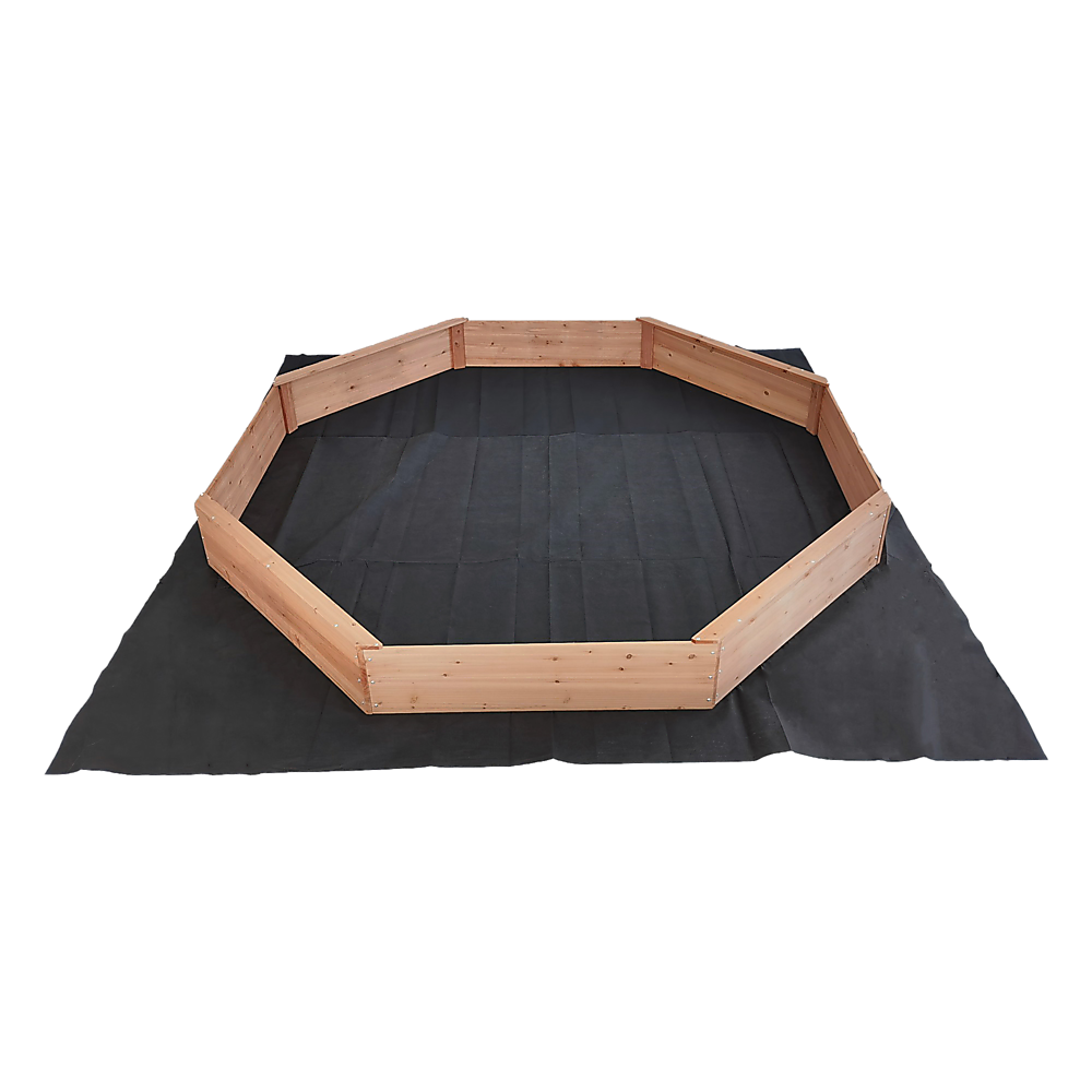 Kids Sand Pit Large Octagonal Wooden Sandpit Bedworld