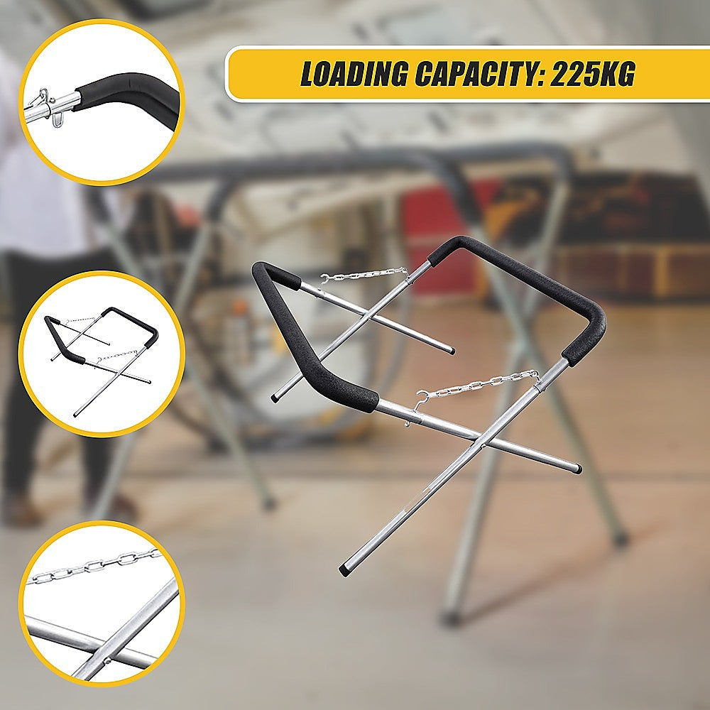 Fender Work Bench Panel Stand Curved Legs Panel Repair Beating Spray Painting