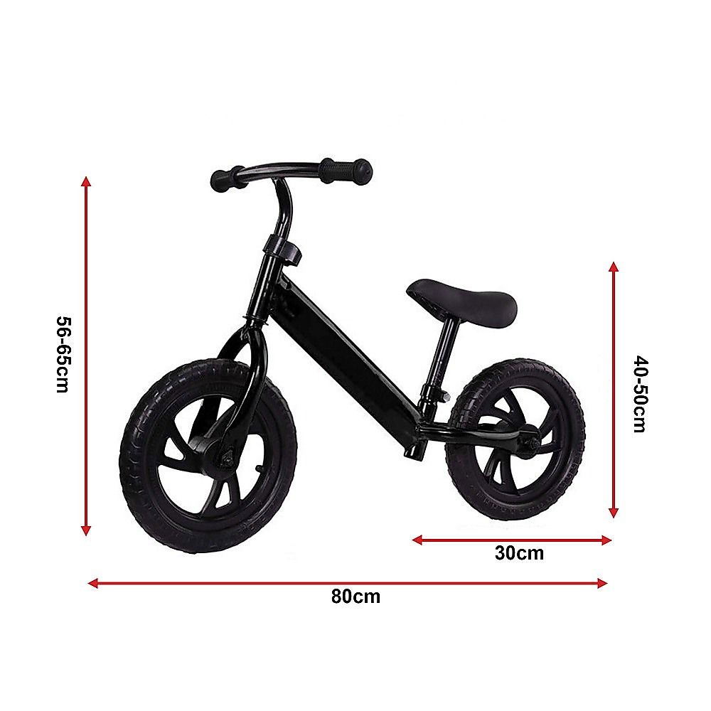 Kids Ride On Push Bike Balance Bicycle with Training Wheels for Toddlers Bedworld