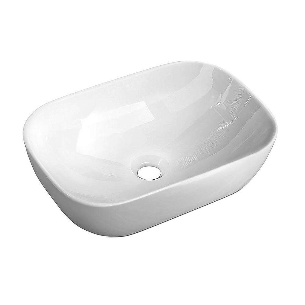 Ceramic Bathroom Basin Vanity Sink Oval