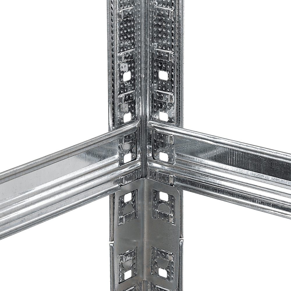 2 x 1.8M Garage Shelving Warehouse Rack Storage Shelves Pallet Racking