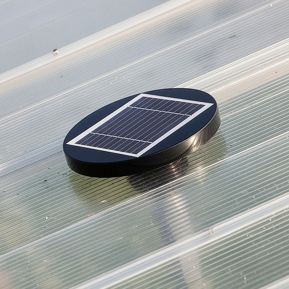 Solar Powered Roof Fan Ventilator Loft Vent for Boat RV Greenhouse Shed Caravan Bedworld