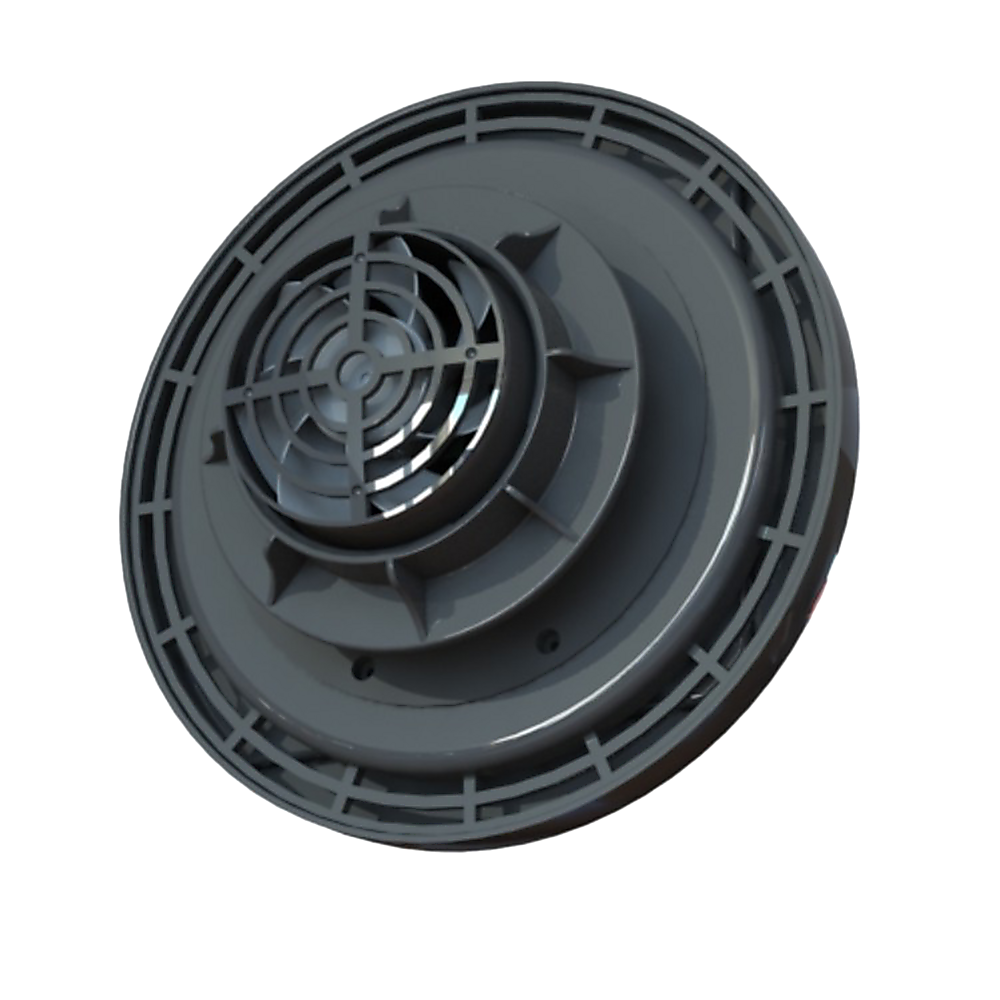 Solar Powered Roof Fan Ventilator Loft Vent for Boat RV Greenhouse Shed Caravan Bedworld