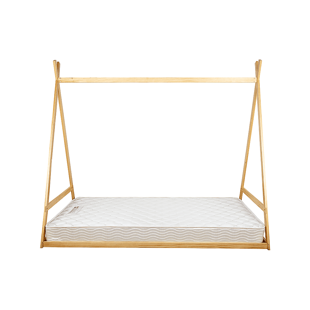 Kids Tent Montessori Toddler Floor Bed Wooden Bedframe