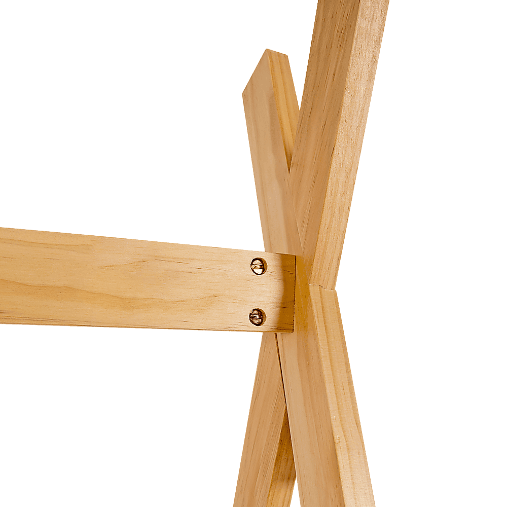 Kids Tent Montessori Toddler Floor Bed Wooden Bedframe