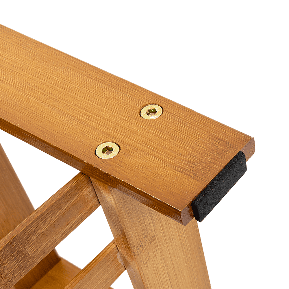 Bamboo Shoe Rack Wooden Bench Storage Organiser Cabinet Holder Stool