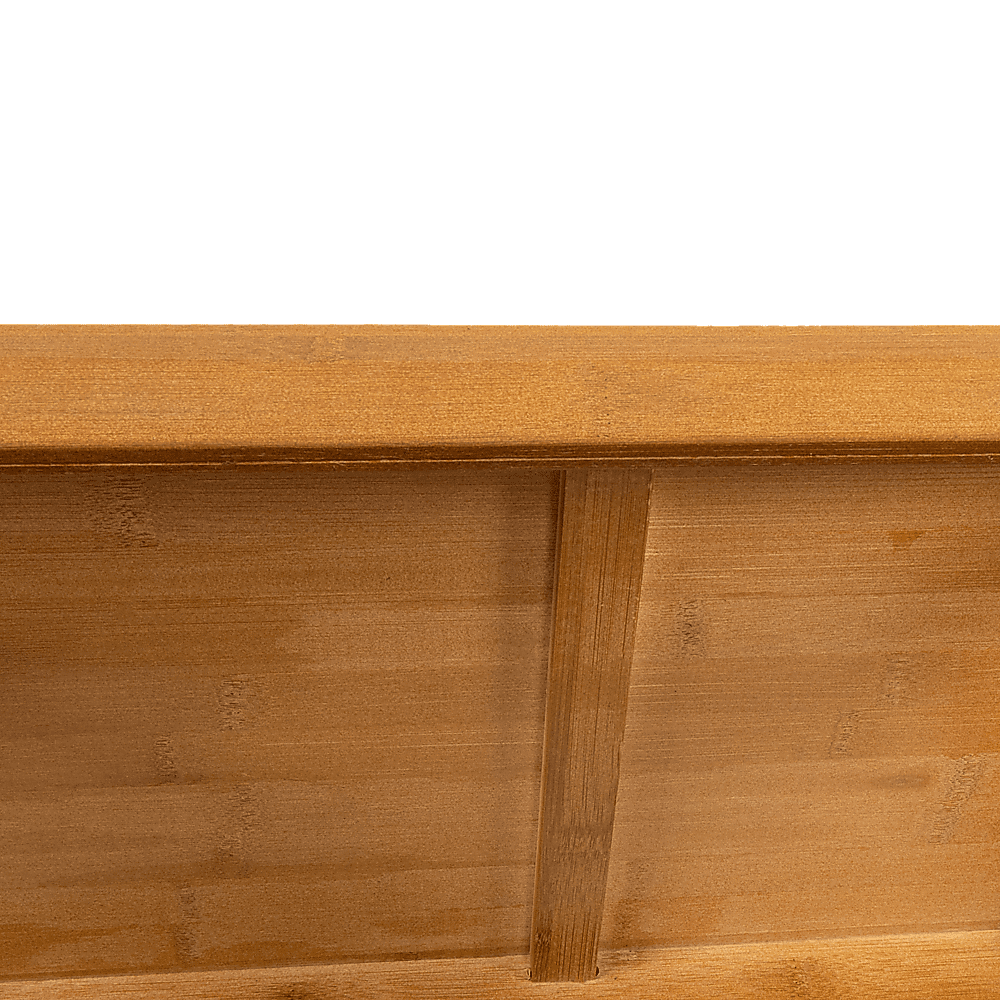 Bamboo Shoe Rack Wooden Bench Storage Organiser Cabinet Holder Stool