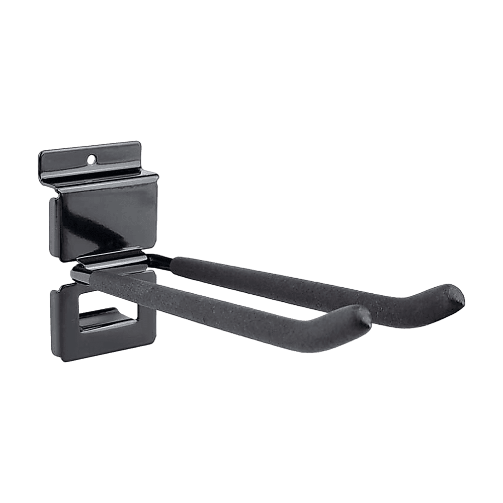 Garage Slatwall Retail Store Display Wall Mount Storage Double Hooks
