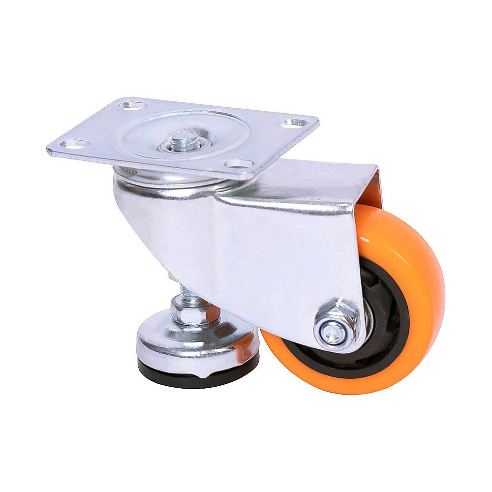 Leveling Casters Swivel Wheels Set of 4, 360 kg Total Load Capacity