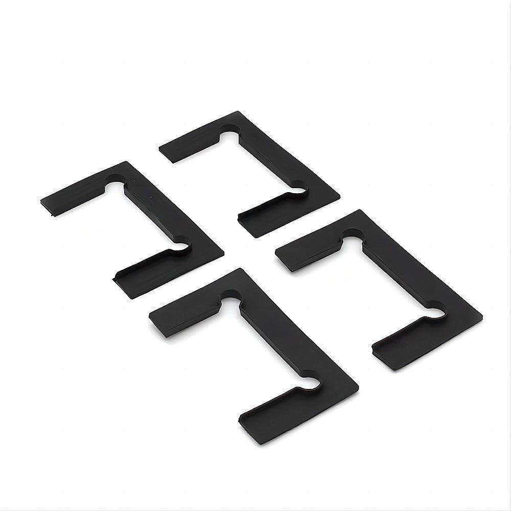 120cm Frameless Wall-to-Wall Shower Screen with Chrome Wall U-Brackets, Brass Hinges & Round Knob Handle