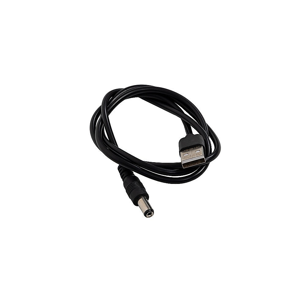 Vanity mirror desk table power cable with USB connector and DC plug