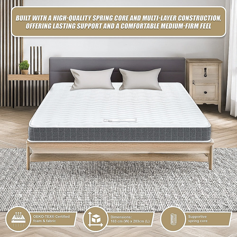King Memory Foam Mattress – OEKO-TEX® Textile & CertiPUR-US® Certified Foam