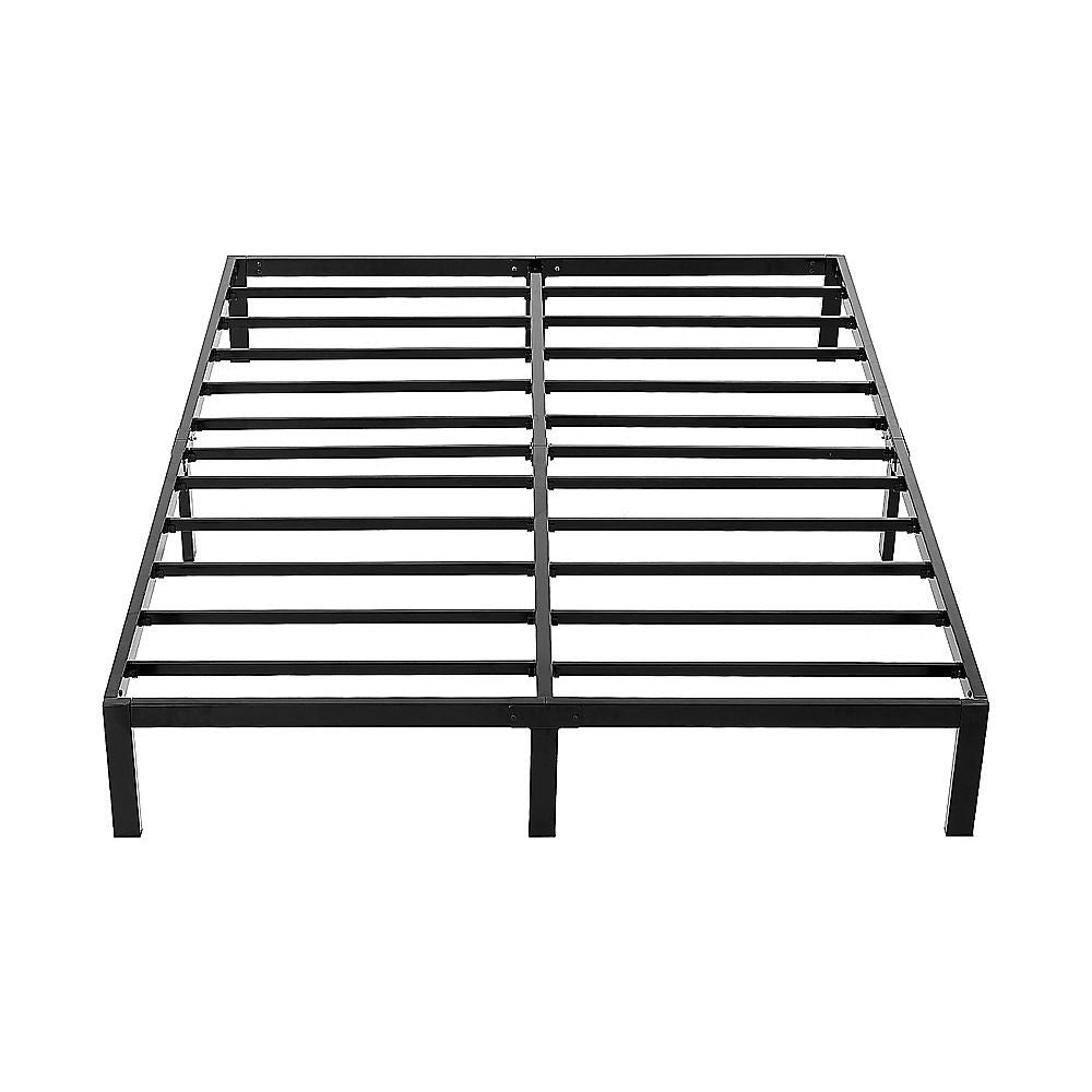 Queen Full Metal Bed Frame Base ??Sturdy Steel Bed Base for Australian Mattress Bedworld