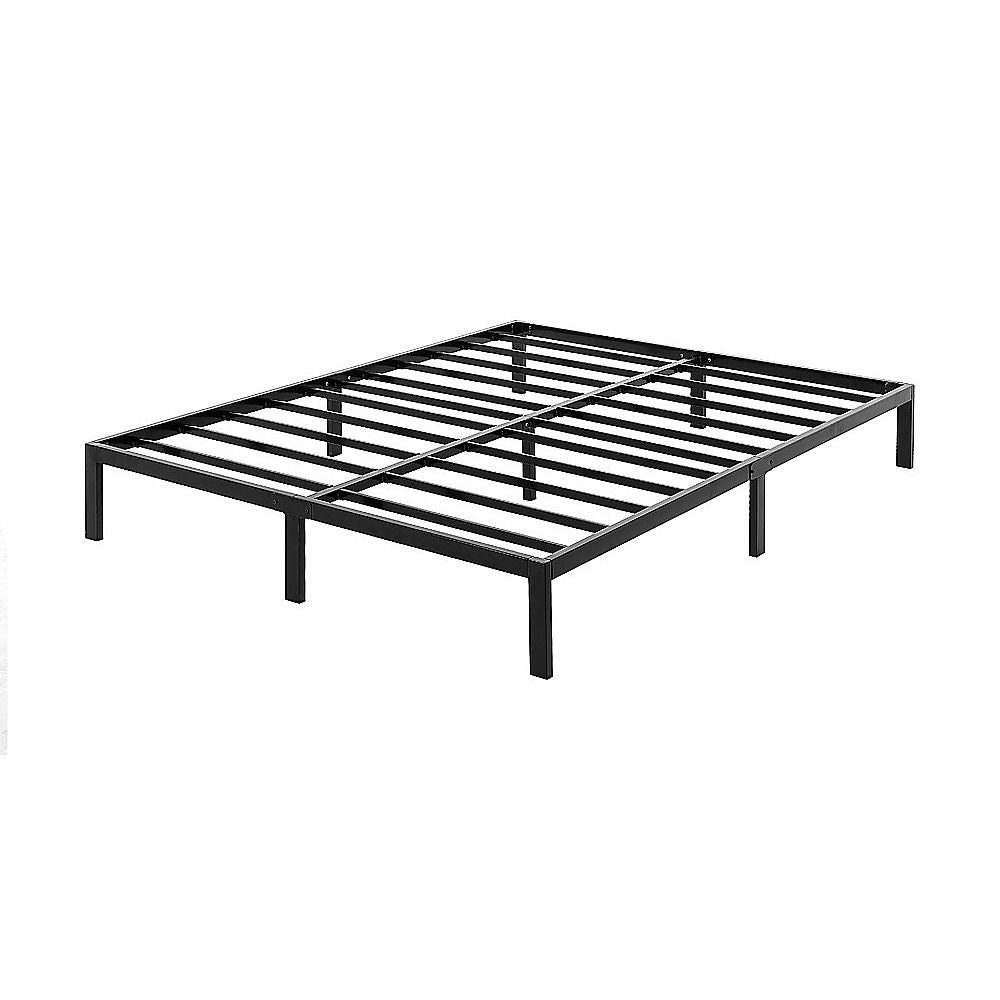 Queen Full Metal Bed Frame Base ??Sturdy Steel Bed Base for Australian Mattress Bedworld