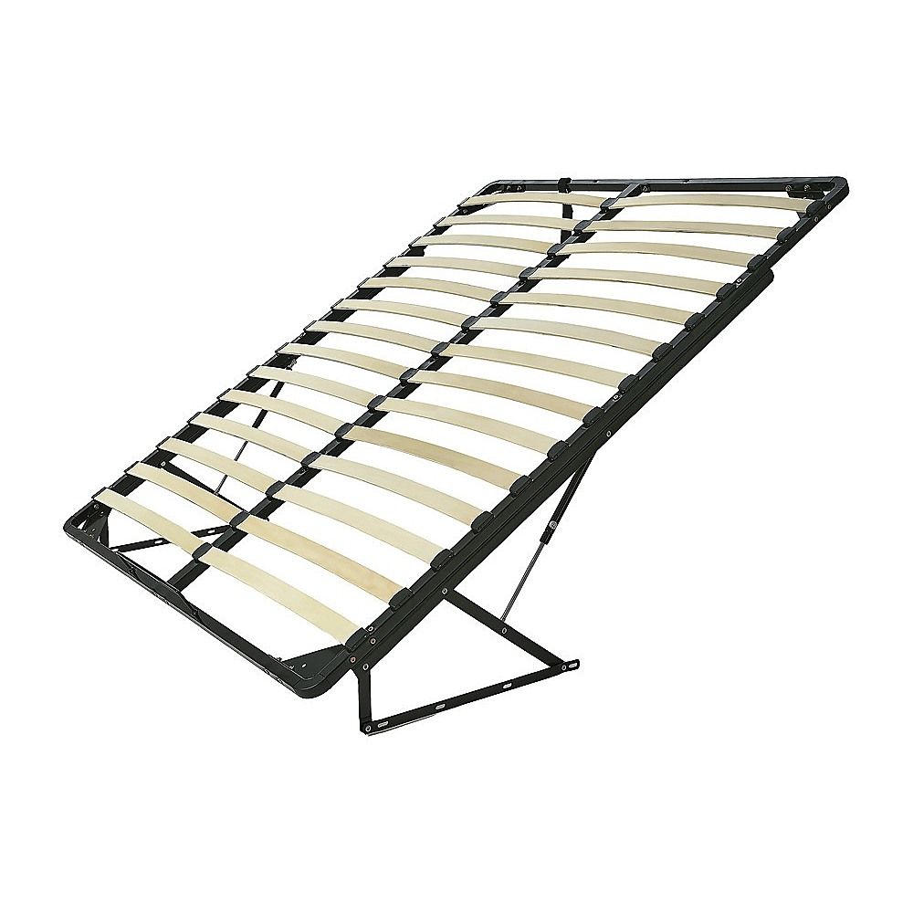 Gas Lift Bed Mechanism – Queen Bed Frame with Wooden Slats Bedworld