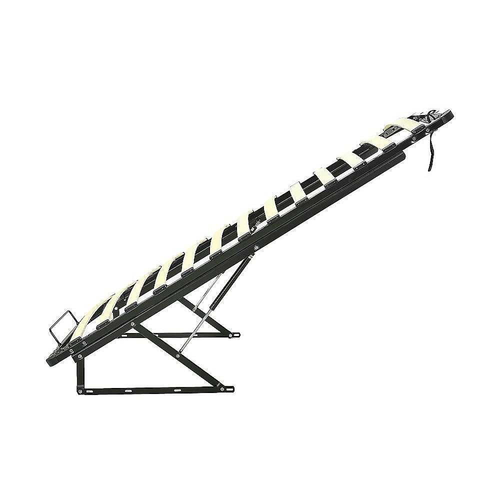 Gas Lift Bed Mechanism – Single Bed Frame with Wooden Slats Bedworld