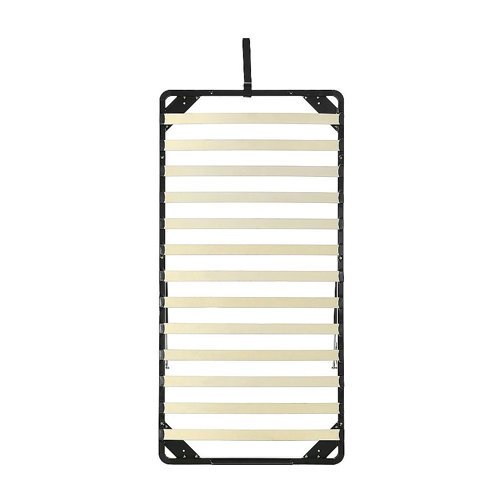 Gas Lift Bed Mechanism – Single Bed Frame with Wooden Slats Bedworld