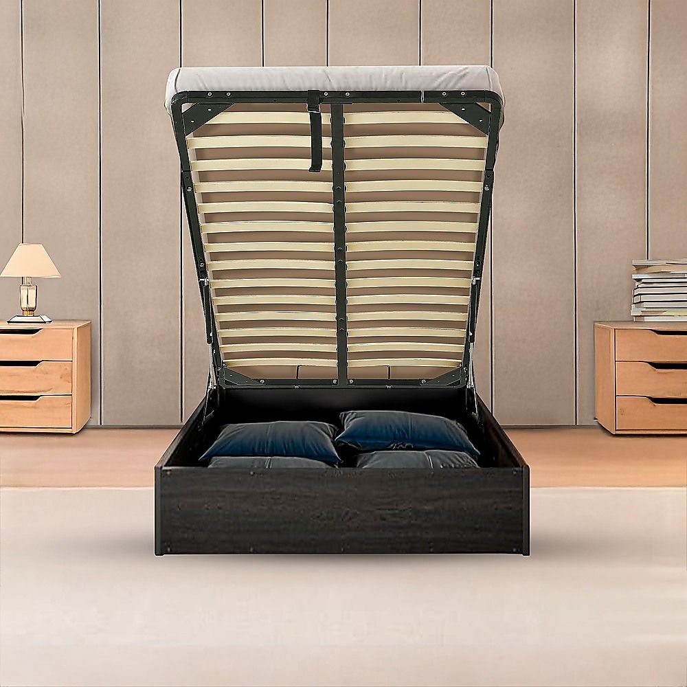 Gas Lift Bed Mechanism – King Single Bed Frame with Wooden Slats Bedworld
