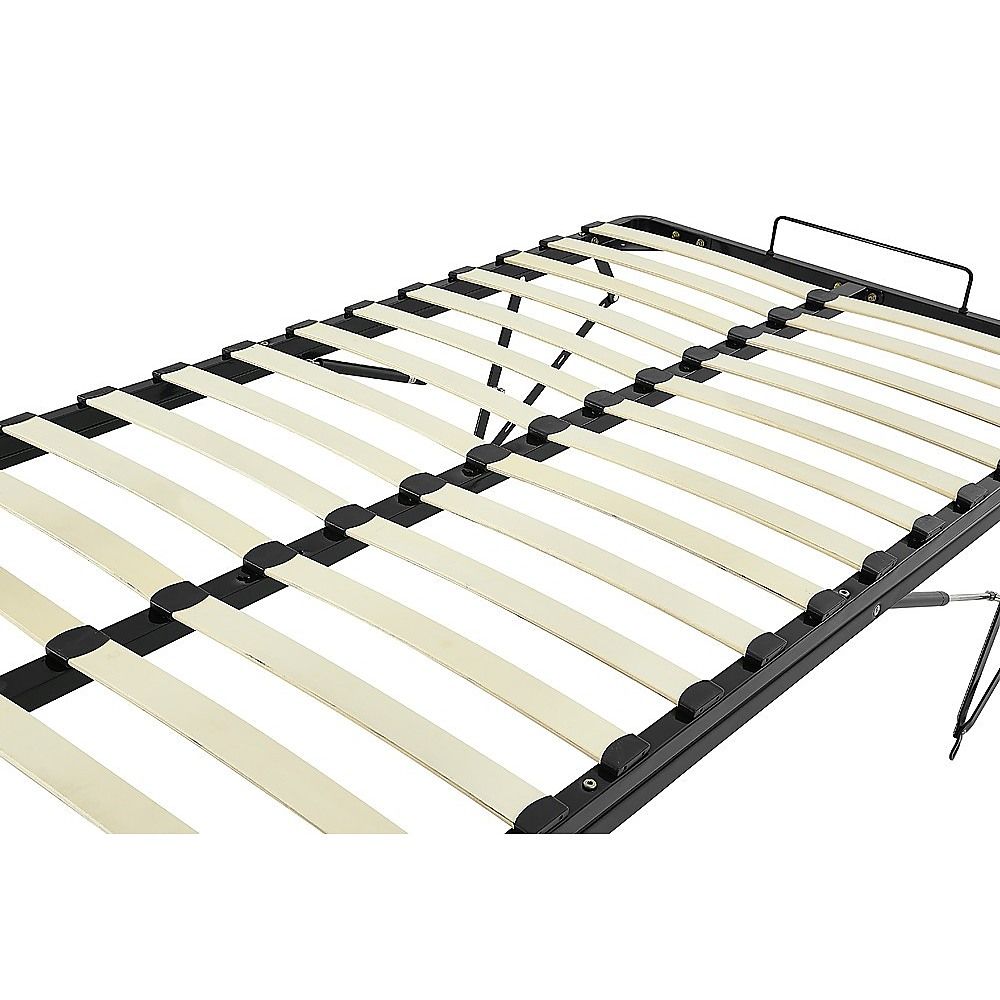 Gas Lift Bed Mechanism – King Single Bed Frame with Wooden Slats Bedworld