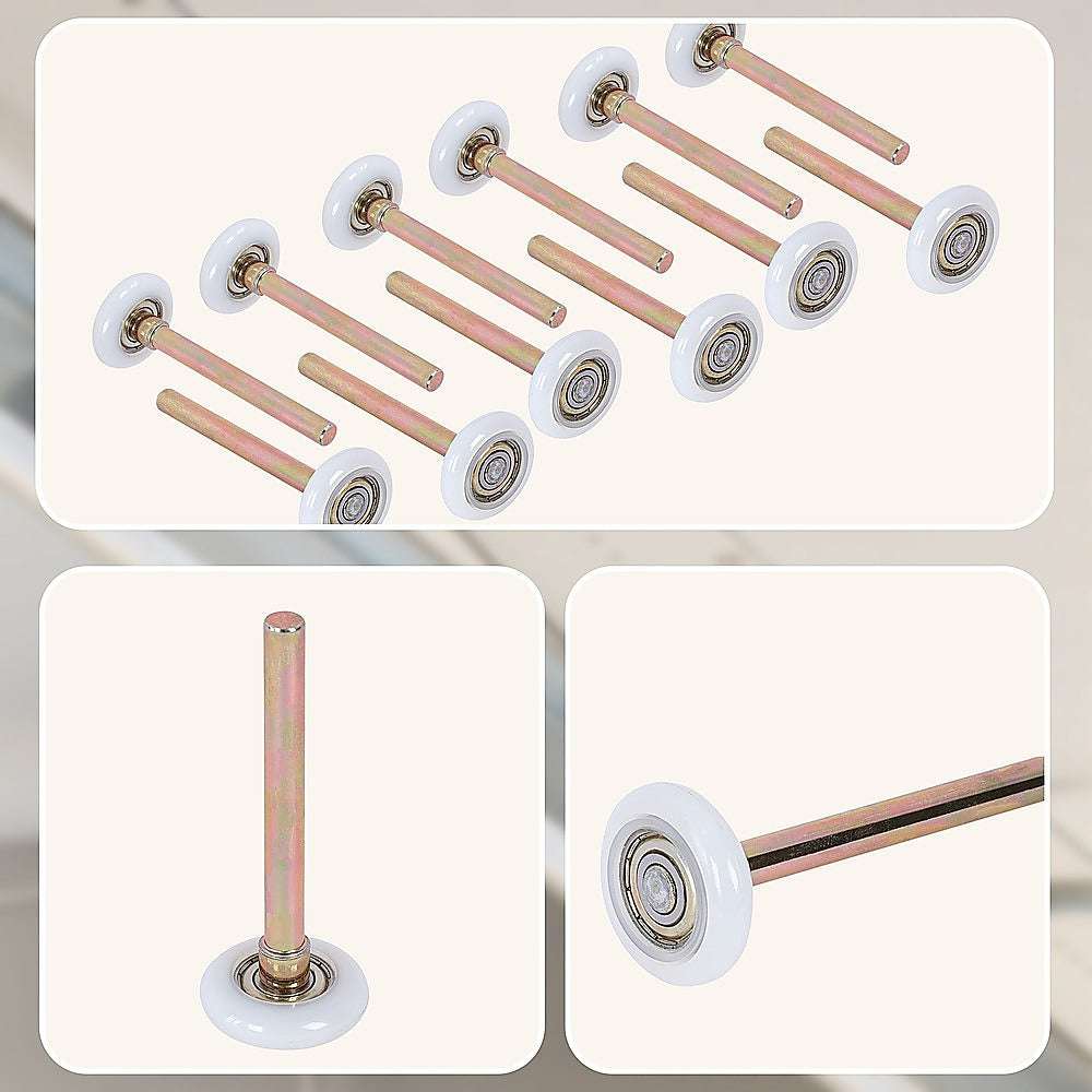 Garage Door Roller / Wheel / Heavy-duty 11 Ball Bearing 12 Pack