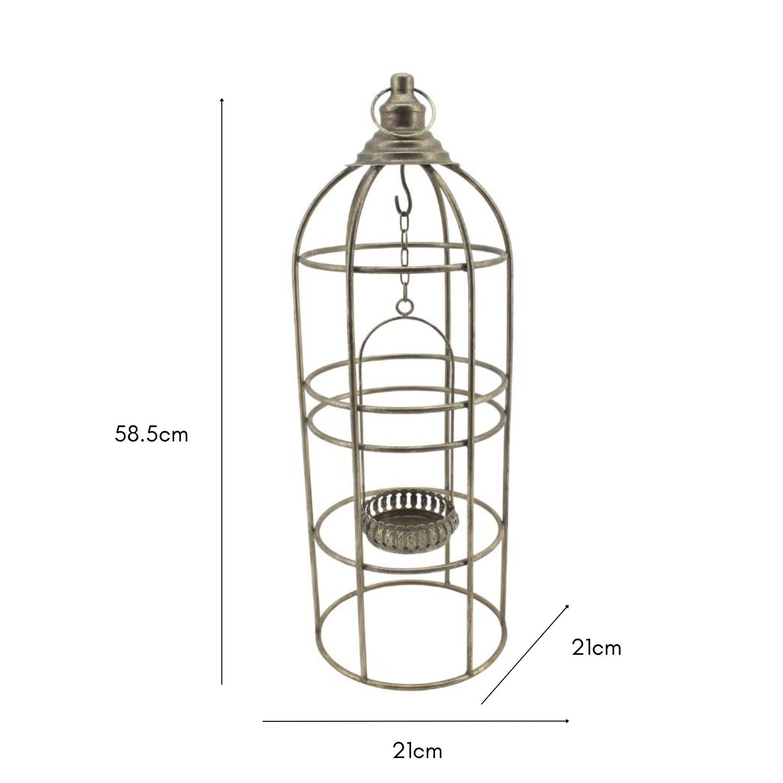 Feature Hanging / Table-Top Lantern 58cm