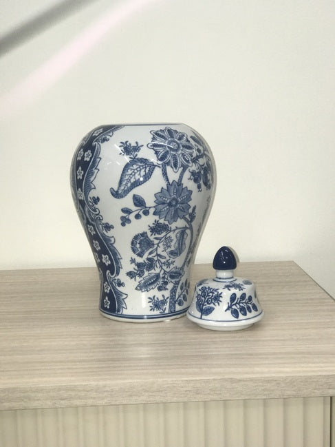 Tall Nanjing Lidded Jar 45cm