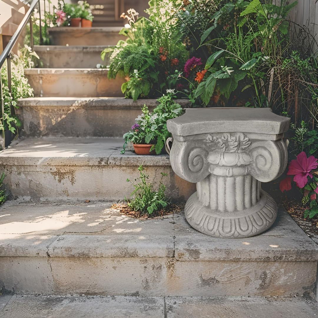 Elaborate Roman Pillar Stand 26cm