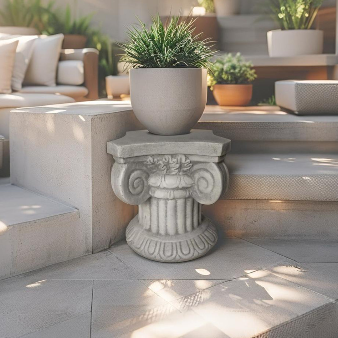 Elaborate Roman Pillar Stand 26cm