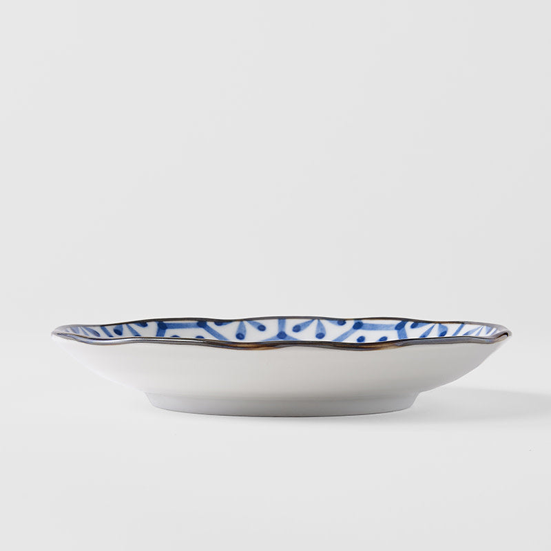 Tapas Plate 16.5cm Flower Design