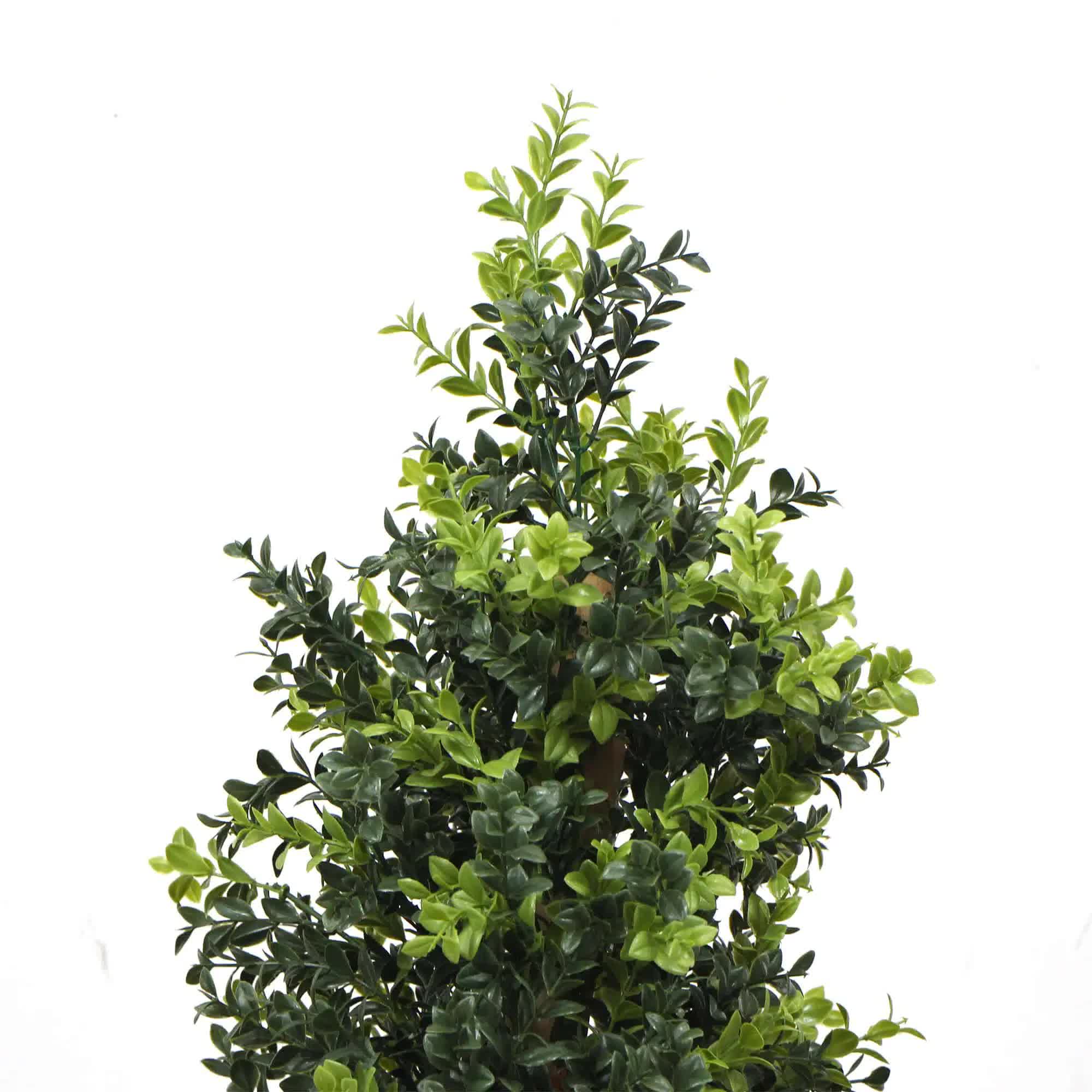 Artificial Potted Topiary Tree UV Resistant 120cm