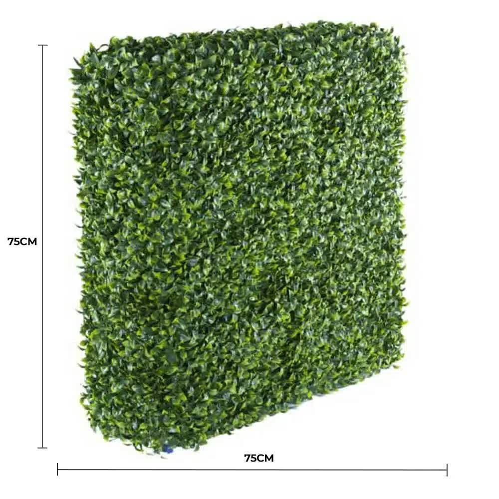 Portable Jasmine Artificial Hedge Plant UV Resistant 75cm x 75cm