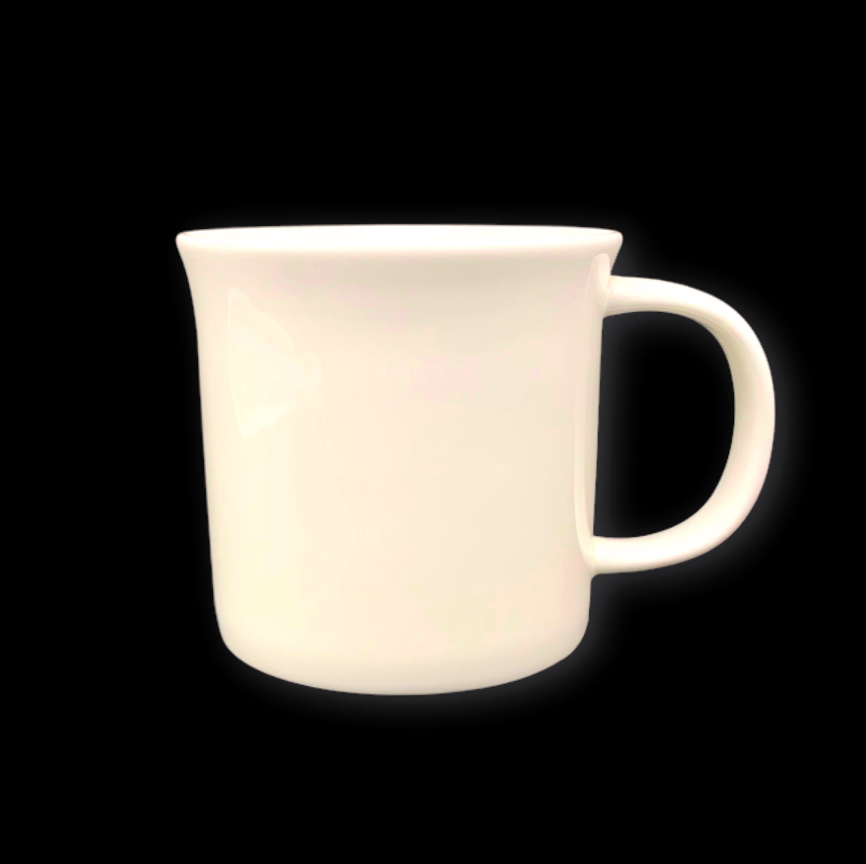 bulk 24 White Bone China Windsor Mug 365ml 9x8cm