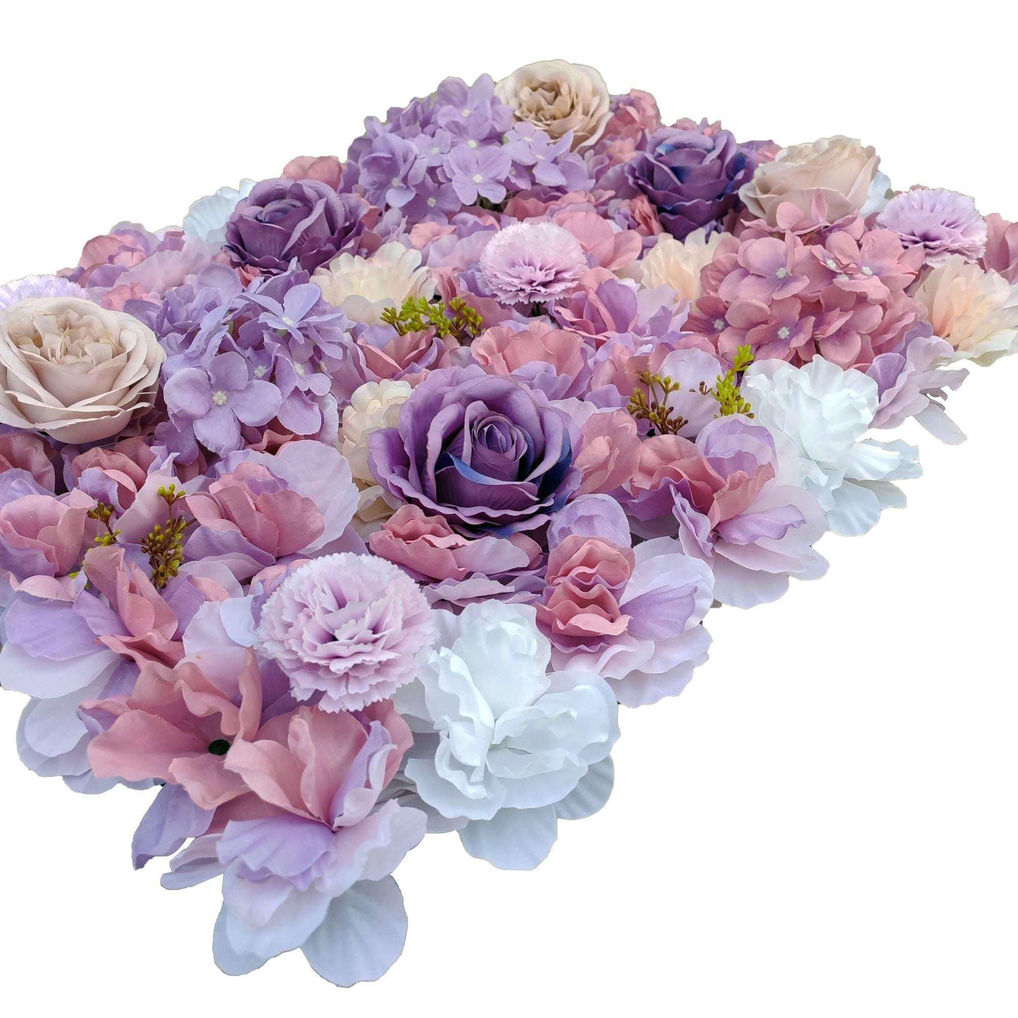 Artificial Flower Wall Backdrop Panel 40cm