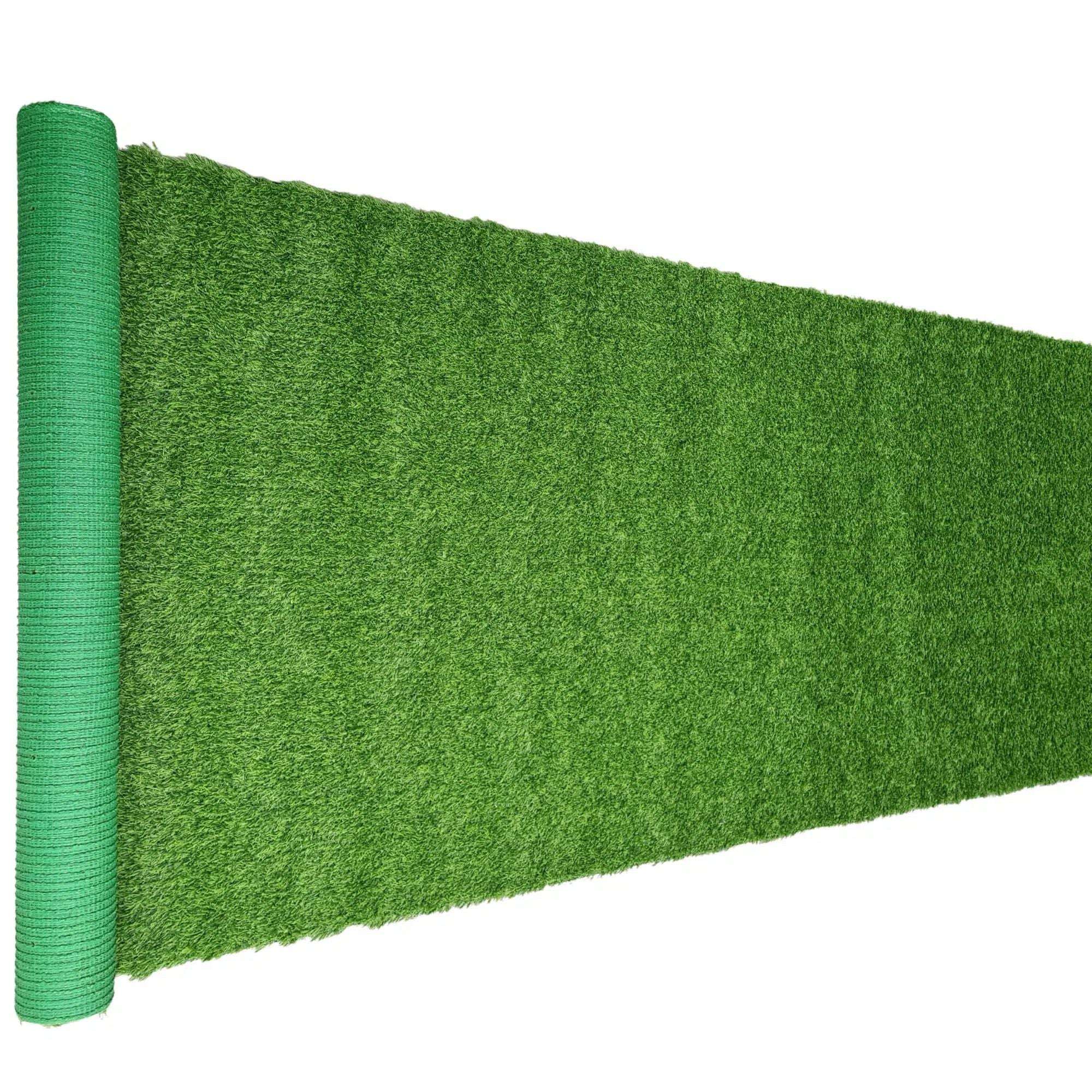 Landscape Series Artificial Grass Roll (Synthetic Grass DIY Turf) Green Backing 3m