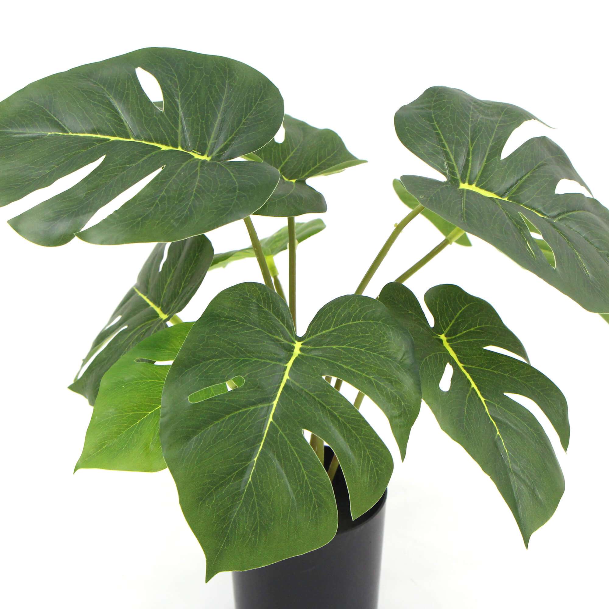 Potted Artificial Split Philodendron Plant