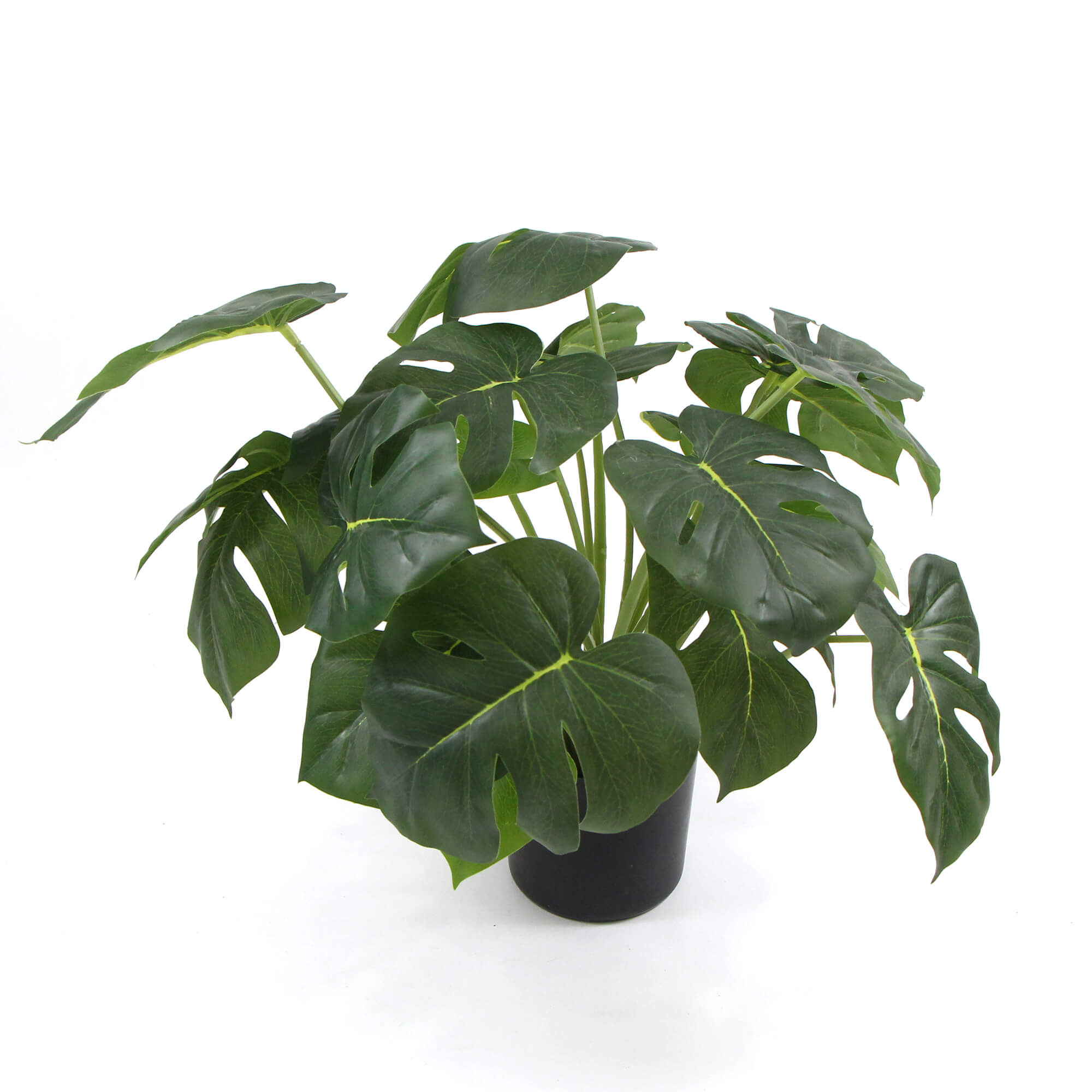 Dense Potted Artificial Split Philodendron Plant