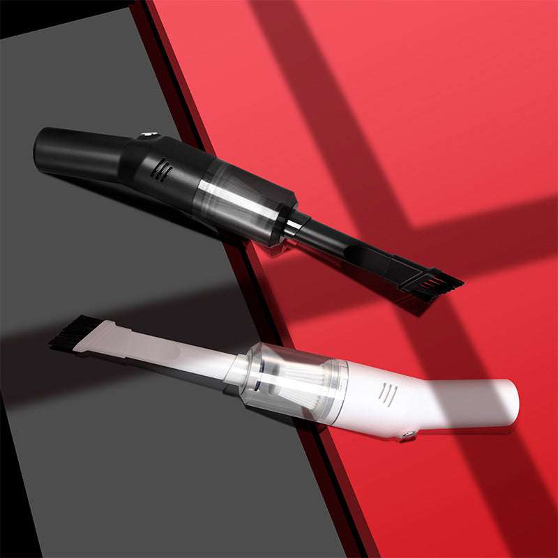 Black Wireless Portable Vacuum Cleaner - Handheld Mini Car Vacuum for Wet & Dry Use, Pet Hair Remover, Lightweight Home Cleaner