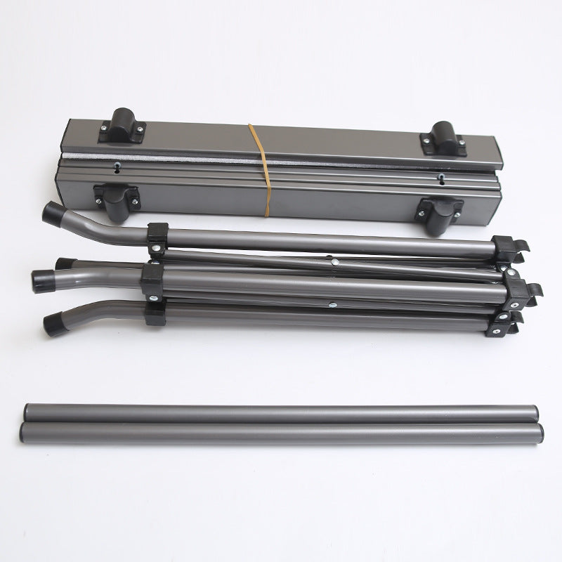 Portable Lightweight Folding Camping Table - Durable Aluminum Outdoor Picnic Desk with Easy Setup, 52*52*50cm