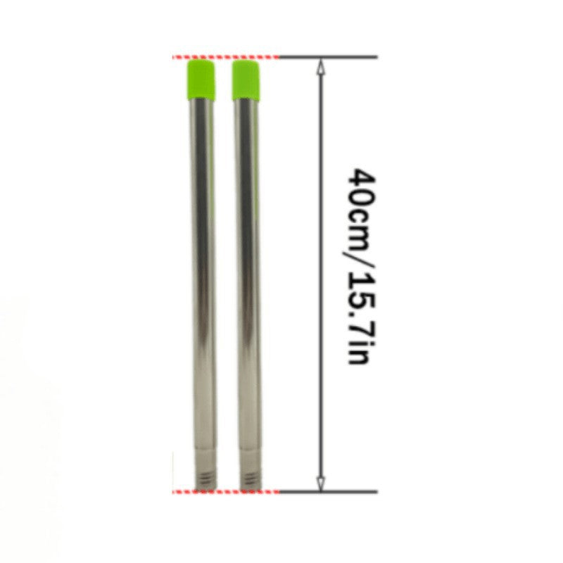 Fruit picking tool with telescopic pole - stainless steel fruit picking pole, high altitude tree fruit picking tool 1.6m