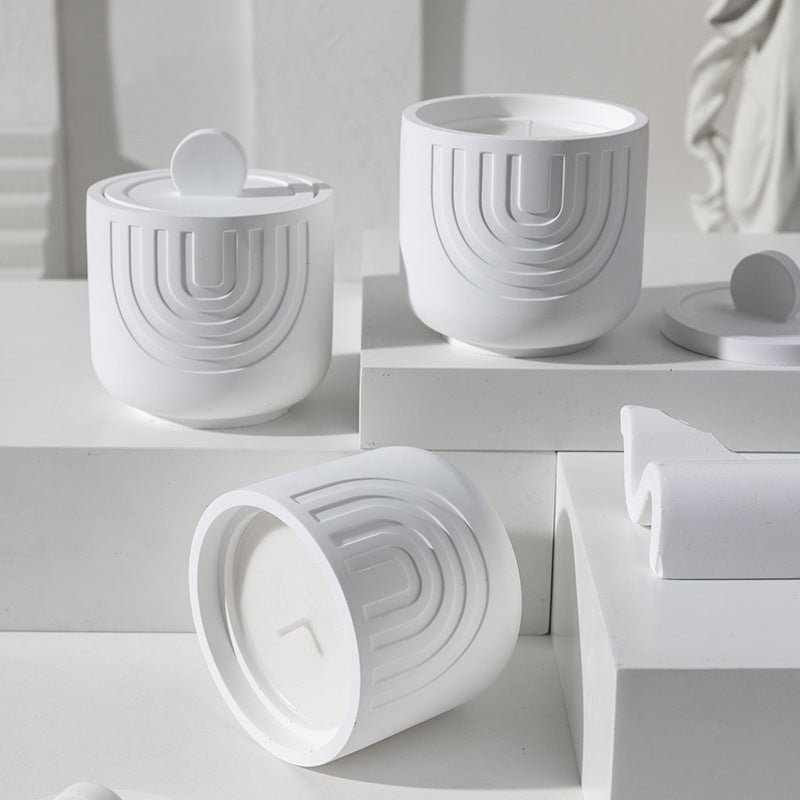 (Osmanthus)Scented Candle - Soy Wax Candle in Ceramic Pot