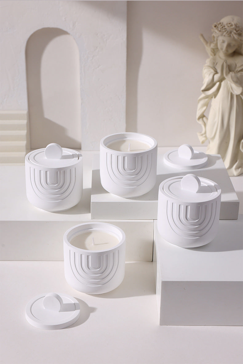 (Osmanthus)Scented Candle - Soy Wax Candle in Ceramic Pot