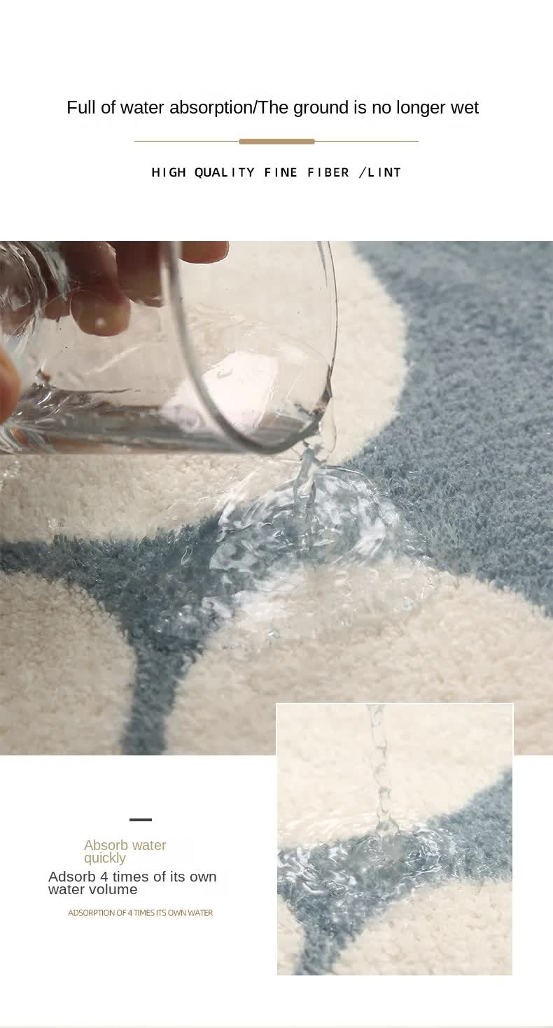 2 Pcs Purple And White Foot-Shaped Plush Bath Mat - Non-Slip Absorbent Bathroom Rug for Bedroom and Doorway (50x80cm)