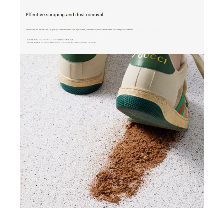 Box Puppy Set of 2 Cartoon PVC Coil Entrance Mats - Non-Slip Dirt Trapping Door Mats (50x80cm)