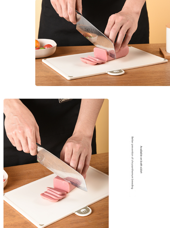 Coloerful 4-Piece Colour-Coded Index Cutting Board Set with Storage Stand - Food-Safe PP, Non-Slip, Easy Clean Kitchen Chopping Boards