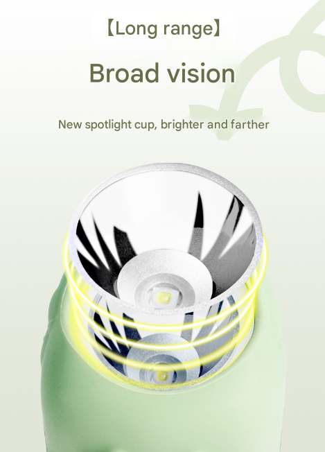 Brown Adorable Dog Silicone LED Flashlight for Kids - USB Rechargeable, Dimmable Brightness, Portable Night Light