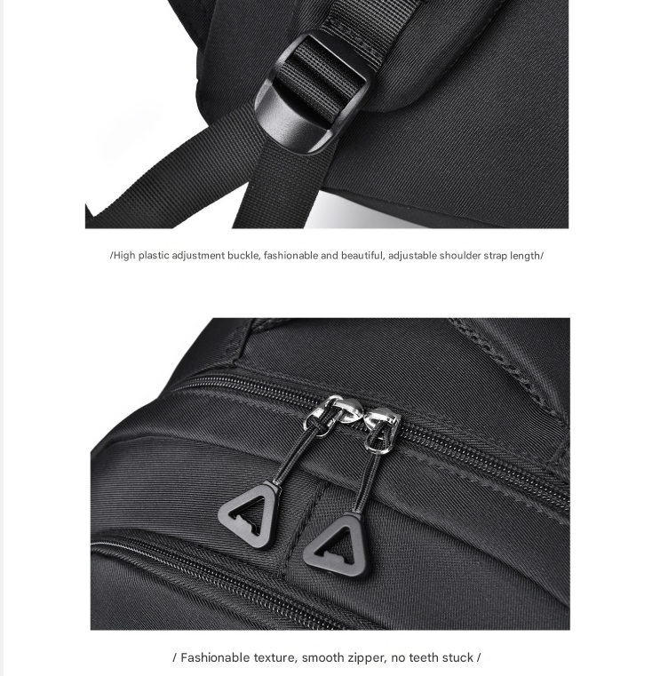 Grey Trendy Korean-Style Large-Capacity Backpack for Women - 14 Laptop Travel Bag"